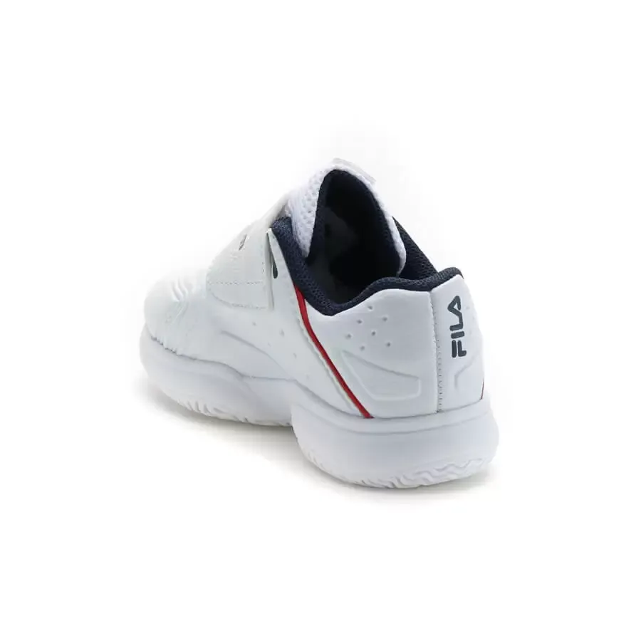 Imagen 2 de 5 de Zapatillas Fila Lugano 6.0 Vlc Baby-BLANCO/MARINO