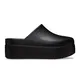 sandalias-crocs-dylan-plarform-clog-NEGRO