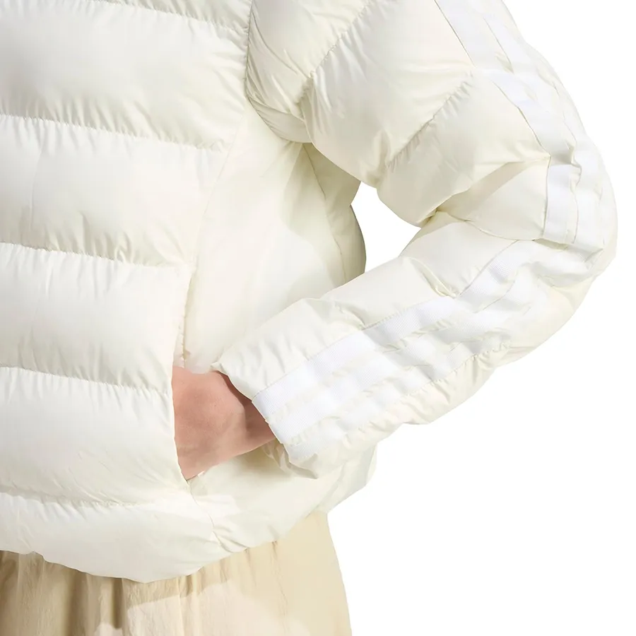 Imagen 4 de 5 de Campera adidas Essentials Climawarm 3 Stripes-BLANCO