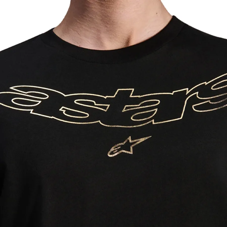 Imagen 4 de 5 de Remera Alpinestars Luxo CSF-NEGRO