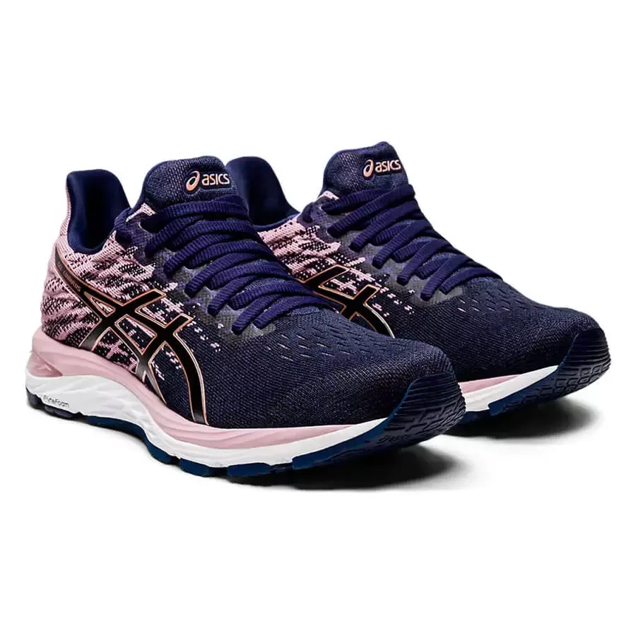 Imagen 3 de 6 de Zapatillas Asics Gel Cumulus 21 Knit W-ROSA/AZUL