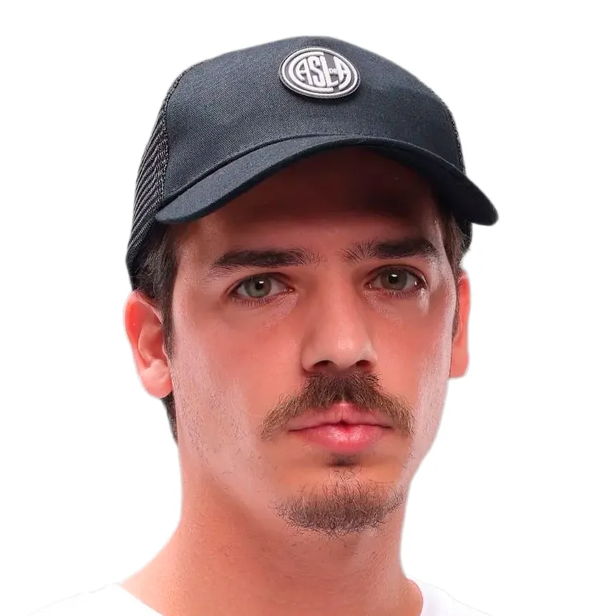Imagen 0 de 4 de Gorra Atomik Trucker San Lorenzo 25-NEGRO