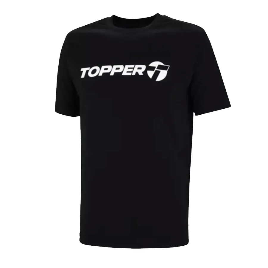Imagen 0 de 2 de Remera Topper Mc Brand-NEGRO