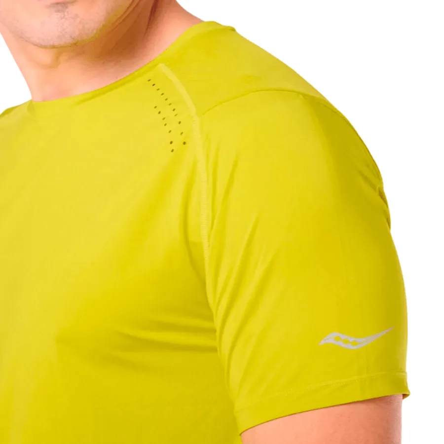 Imagen 2 de 4 de Remera Saucony Hurricane-MAÍZ