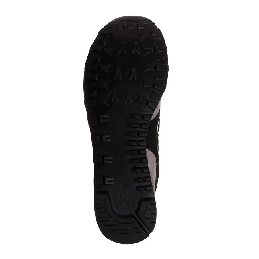 Imagen 4 de 5 de Zapatillas New Balance 574-NEGRO/GRIS/SALMON