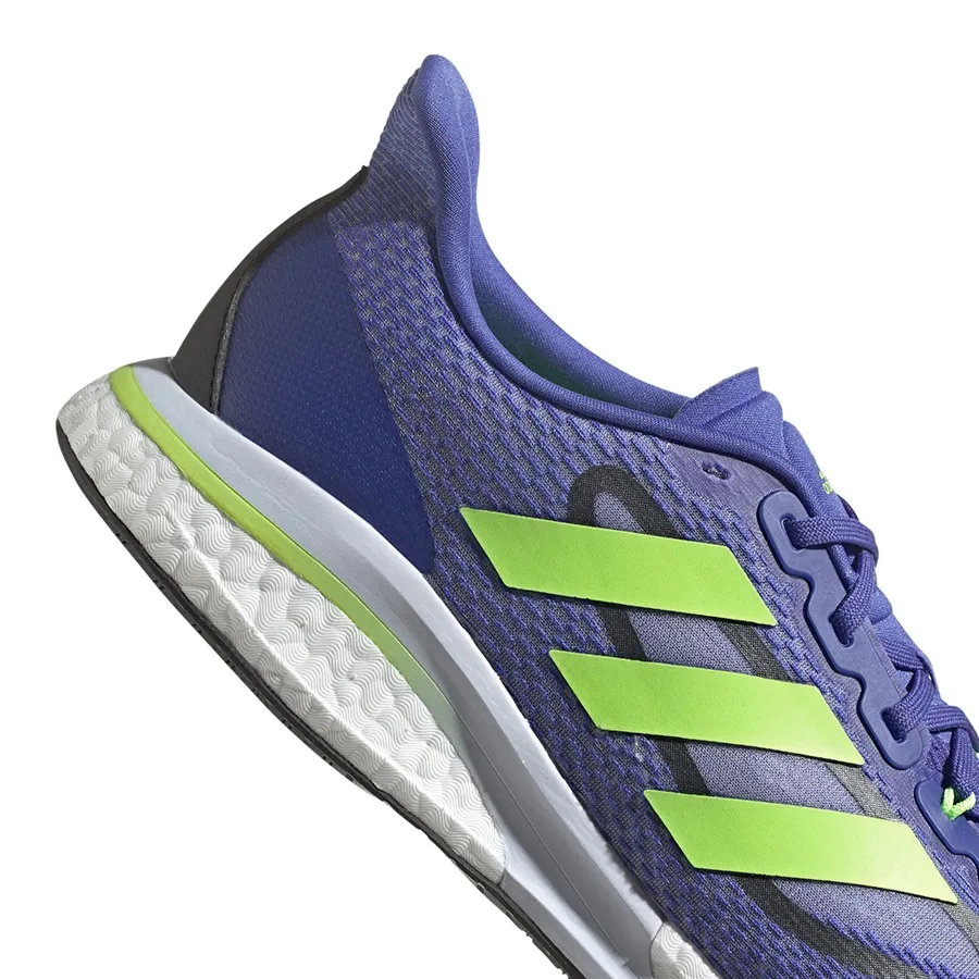 Imagen 4 de 5 de Zapatillas adidas Supernova + M-AZUL/LIMA