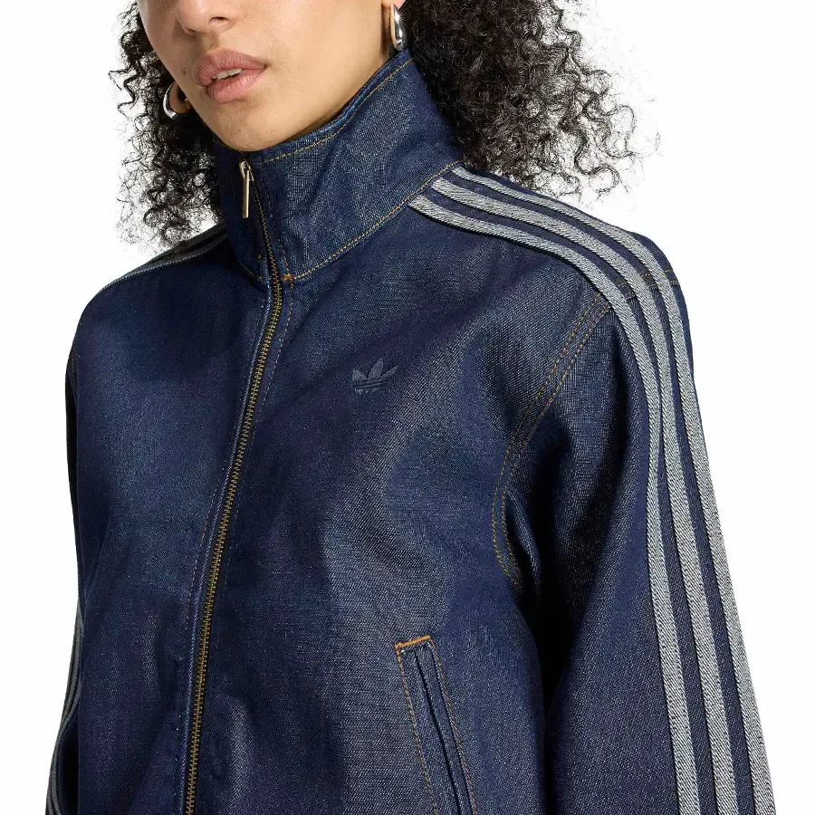 Imagen 3 de 5 de Campera adidas originals Firebird Denim-JEAN