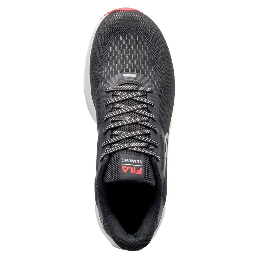 Imagen 3 de 7 de Zapatillas Fila Fastness-NEGRO/GRAFITO/ROJO