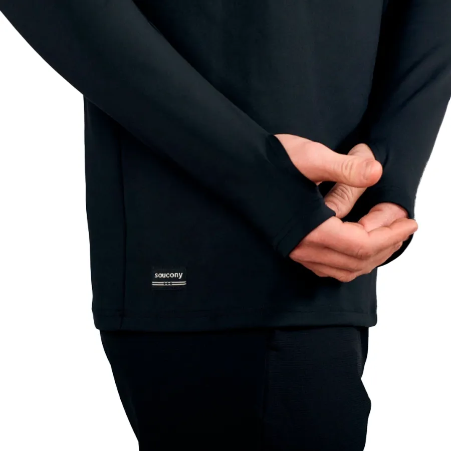 Imagen 5 de 6 de Buzo Saucony Solstice El Cruce-NEGRO