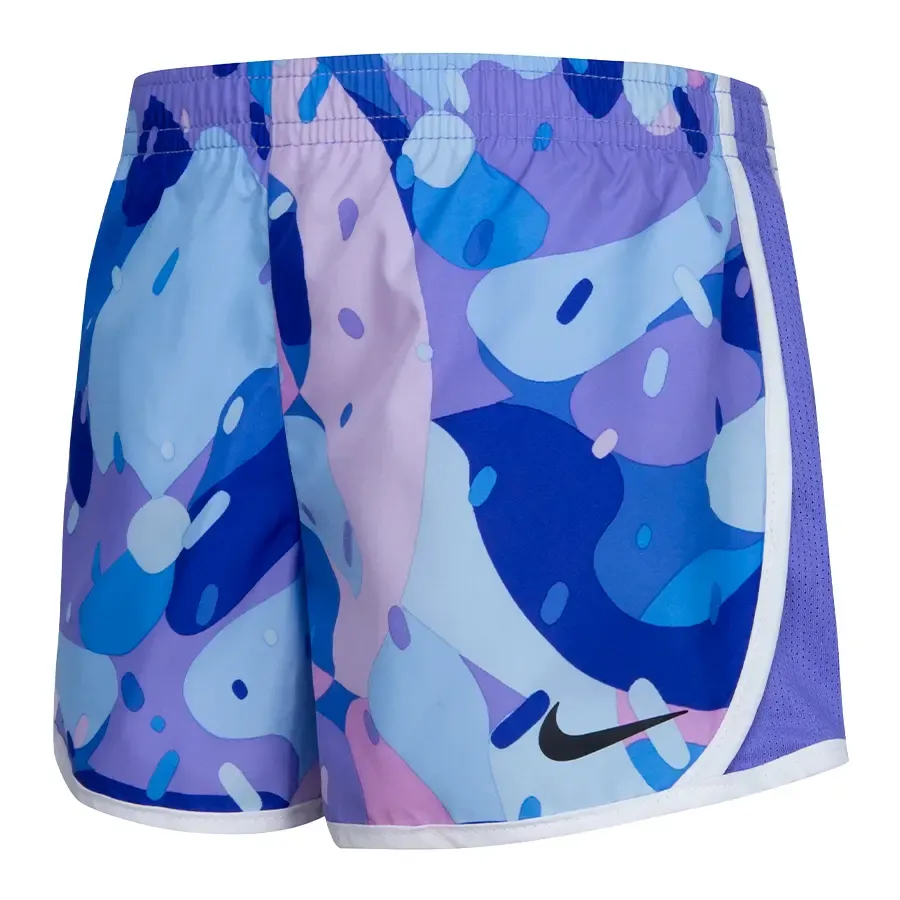 Imagen 2 de 5 de Short Nike Essentials Aop Tempo-AZUL/CELESTE/LAVANDA