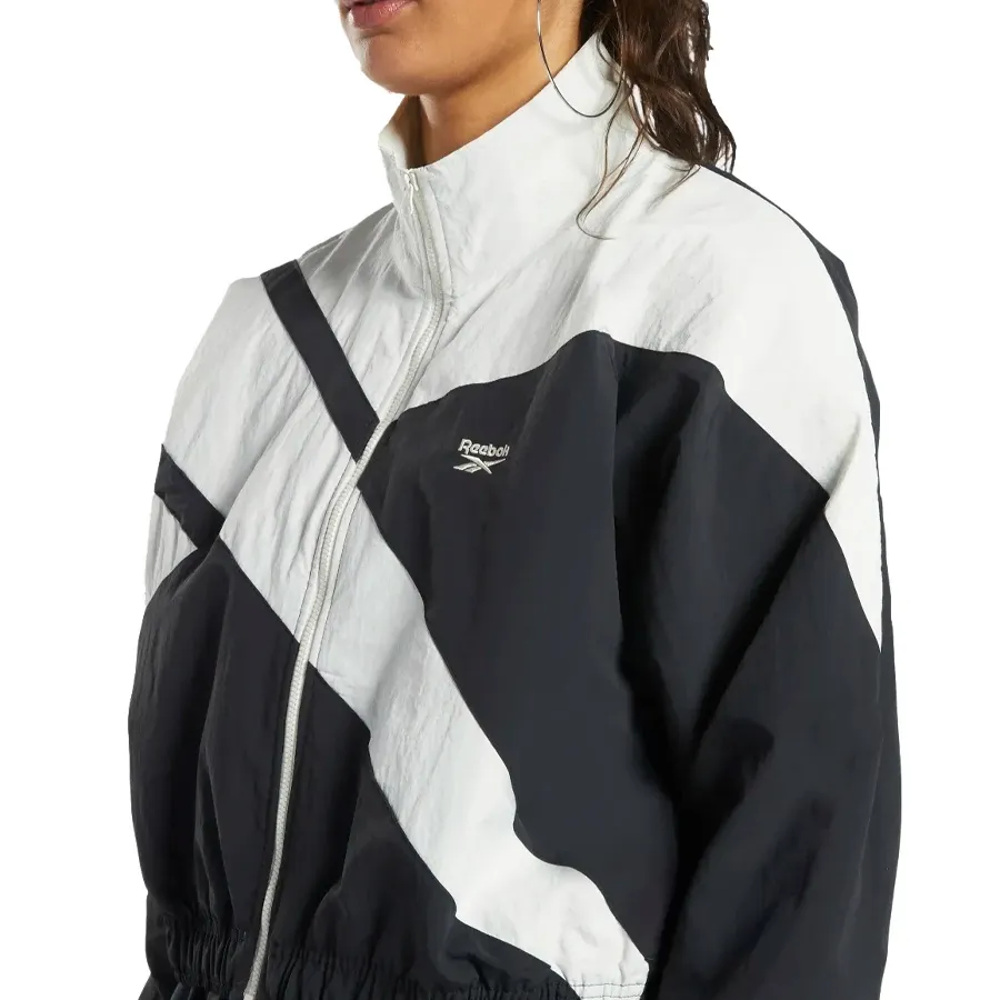 Imagen 2 de 3 de Campera Reebok Classics Franchise Track-NEGRO/BLANCO