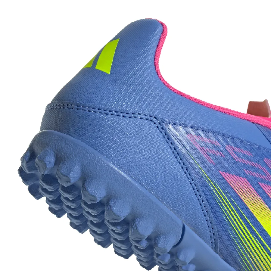 Imagen 6 de 7 de Botines adidas F50 Club Tf-AZUL/AMARILLO FLUOR/ROSA FLUOR