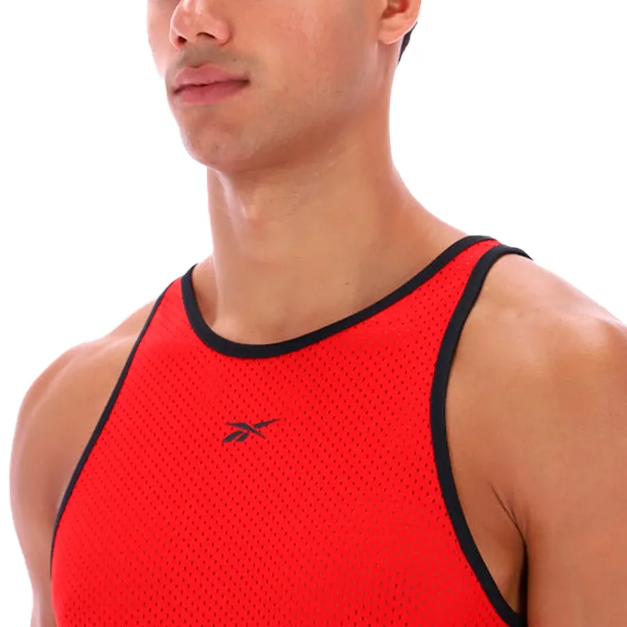 Imagen 2 de 3 de Musculosa Reebok Mesh Tank Vector-ROJO