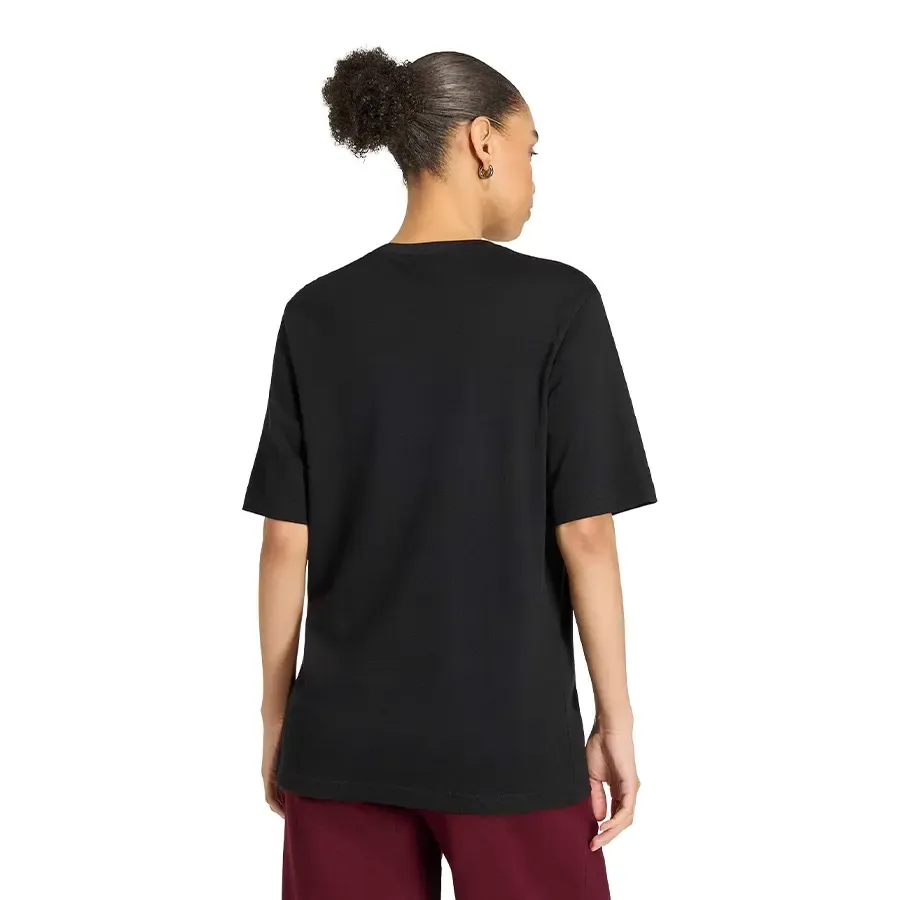 Imagen 1 de 5 de Remera adidas originals Essentials Ajuste Holgado-NEGRO/BLANCO