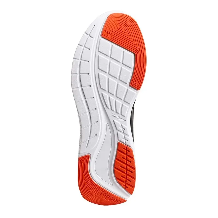 Imagen 4 de 5 de Zapatillas Topper Vr Speed-NEGRO/NARANJA