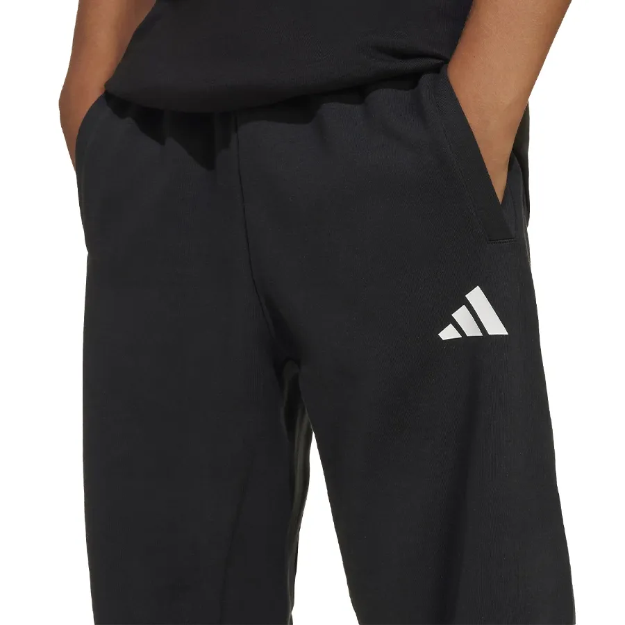 Imagen 3 de 5 de Pantalón adidas Future Icons Ancho 3 Stripes-NEGRO/BLANCO