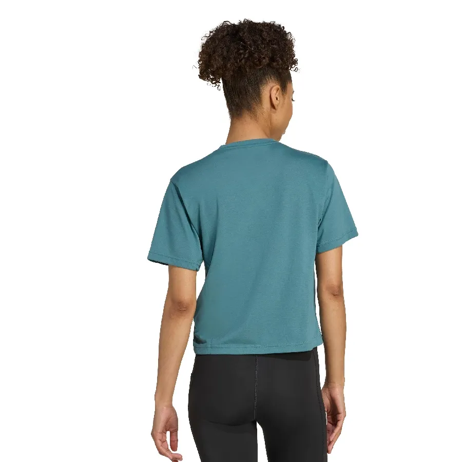 Imagen 1 de 5 de Remera adidas Train Essentials Big Logo Performance-PETROLEO