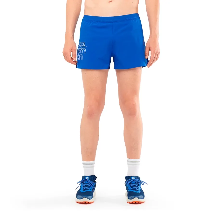 Imagen 2 de 6 de Shorts Salomon Cross 3-AZUL FRANCIA