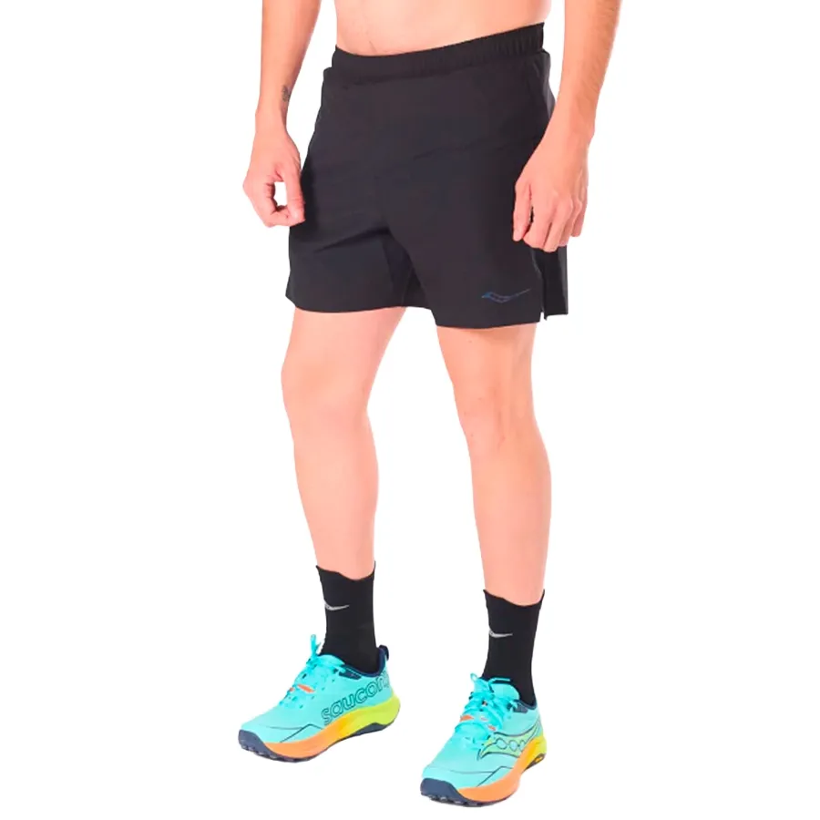 Imagen 1 de 6 de Short Saucony Peregrine II-NEGRO