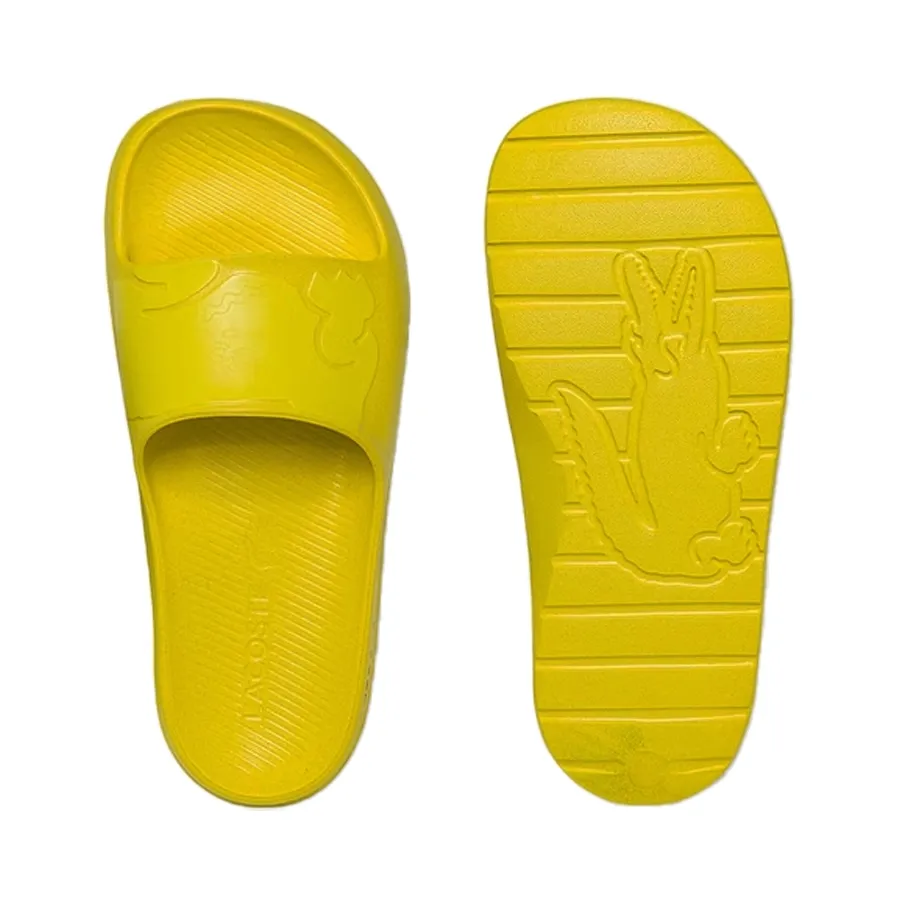 Imagen 4 de 6 de Ojotas Lacoste Croco 2.0-AMARILLO/AMARILLO