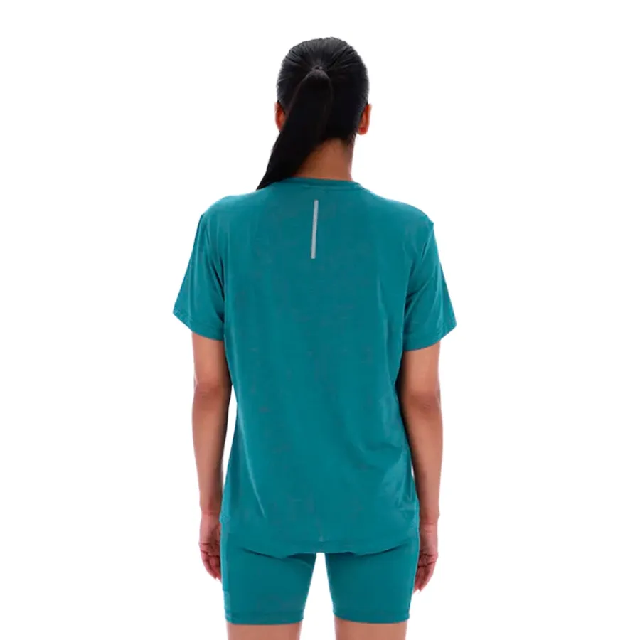 Imagen 1 de 2 de Remera Reebok SS Running-AZUL
