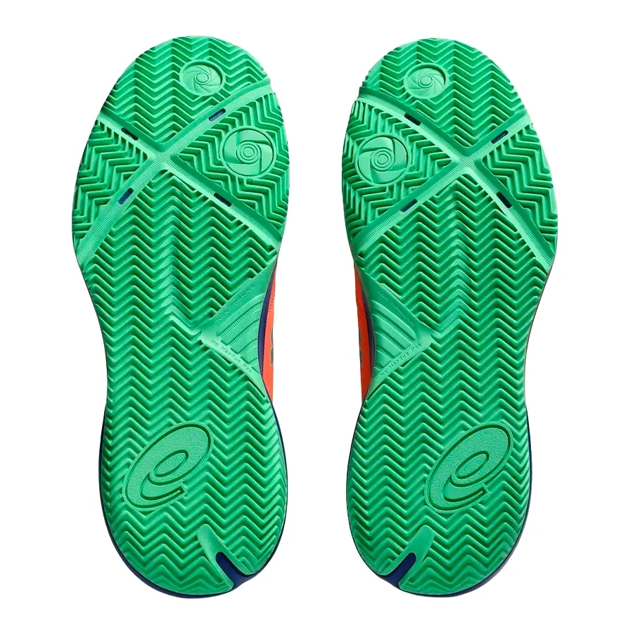 Imagen 5 de 7 de Zapatillas Asics Gel Challenger 15 Padel-CORAL/AZUL/VERDE FLUOR