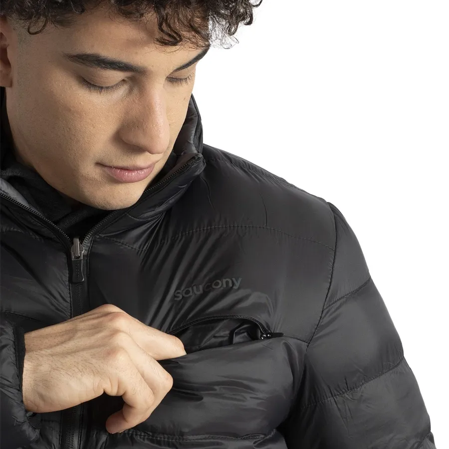 Imagen 3 de 4 de Campera Saucony Reversible Snowdrift-NEGRO