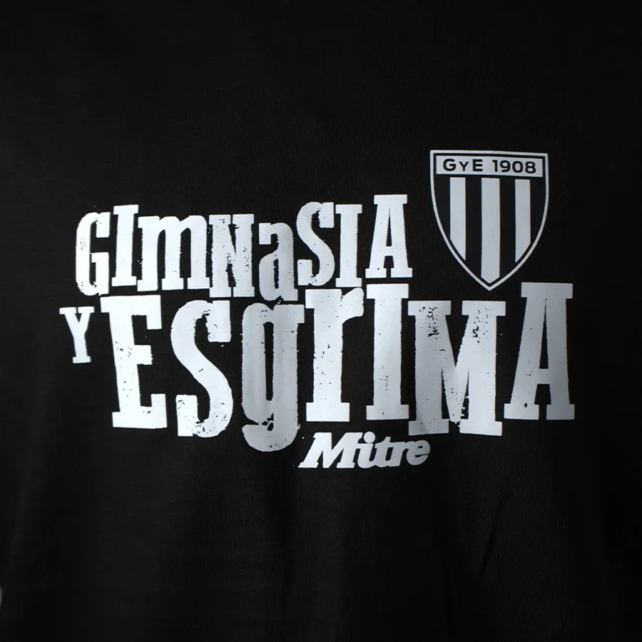 Imagen 3 de 4 de Remera Mitre Croma 25-NEGRO/BLANCO