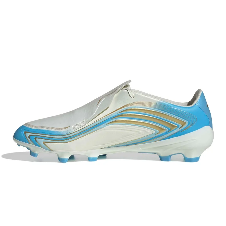 Imagen 2 de 7 de Botines adidas F50 Messi League Fg-BLANCO/CELESTE/DORADO