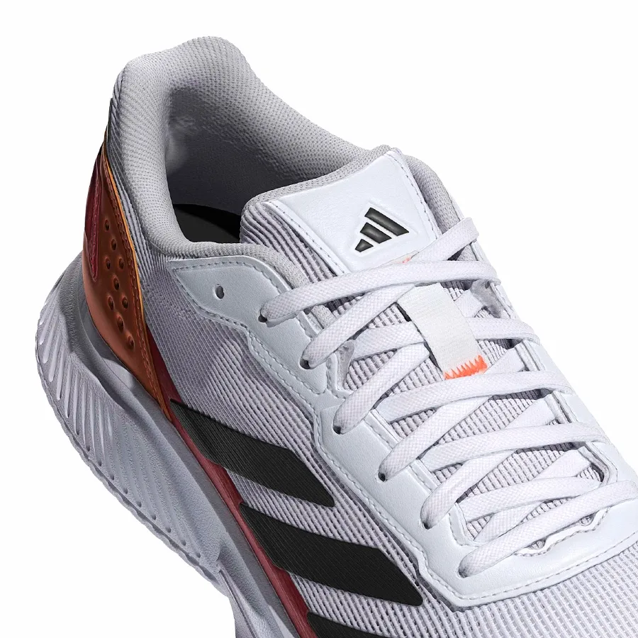 Imagen 6 de 8 de Zapatillas adidas Courtquick Padel-BLANCO/ROJO/COBRE