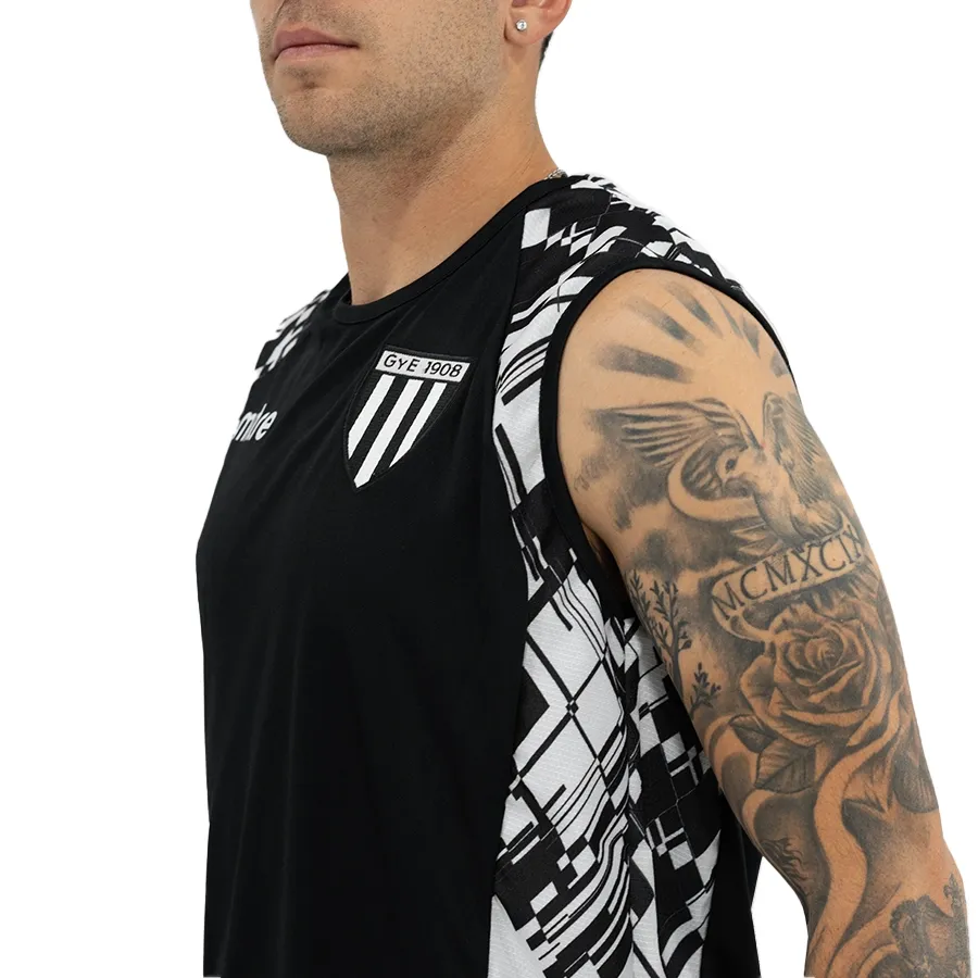 Imagen 5 de 8 de Musculosa Mitre Vardy Gimnasia y Esgrima-NEGRO/BLANCO