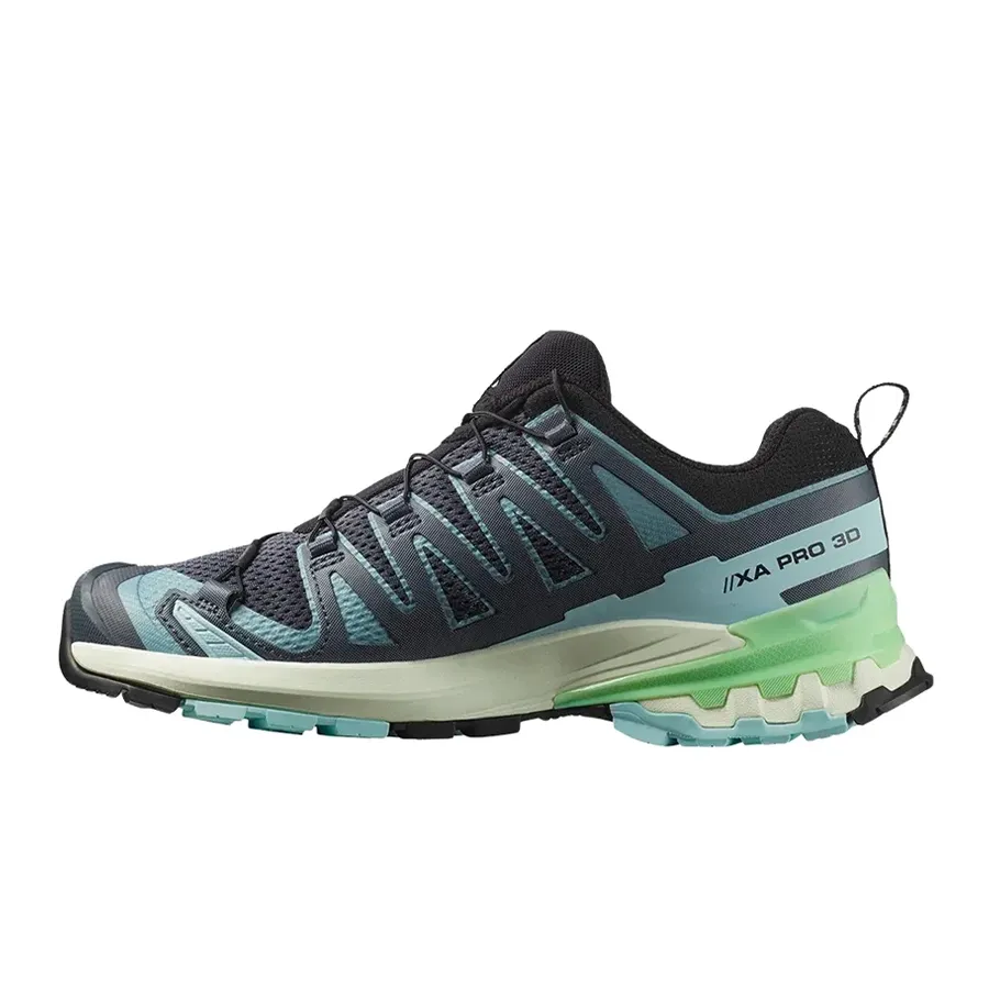 Imagen 2 de 5 de Zapatillas Salomon Xa Pro 3D V9-GRIS/CELESTE