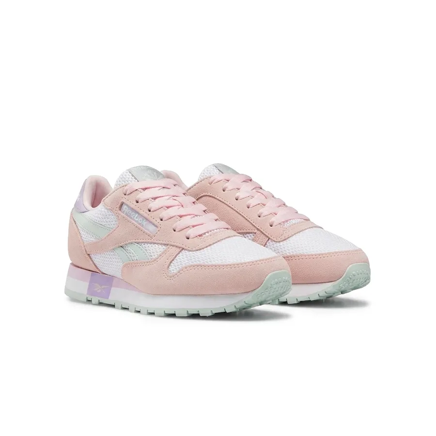 Imagen 1 de 4 de Zapatillas Reebok Classic Leather-GRIS/BLANCO/TURQUESA