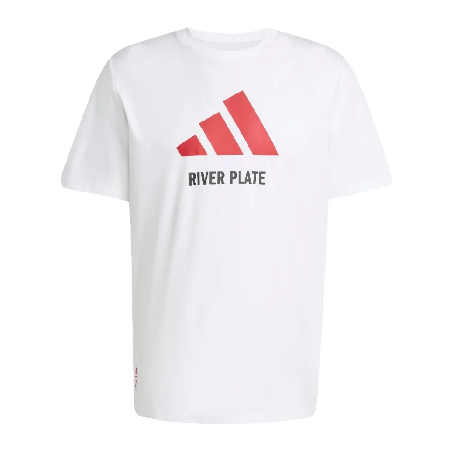 Imagen 1 de 5 de Remera adidas de temporada de River Plate-BLANCO/ROJO