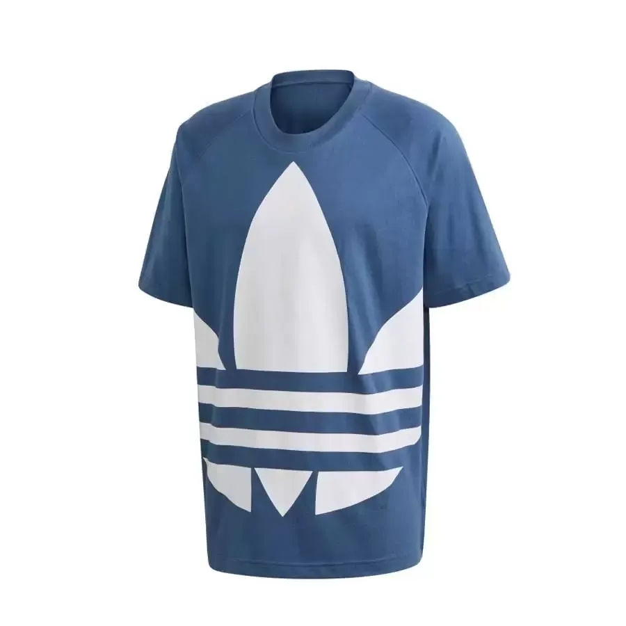 Imagen 3 de 5 de Remera adidas originals Bg Trefoil-AZUL/BLANCO