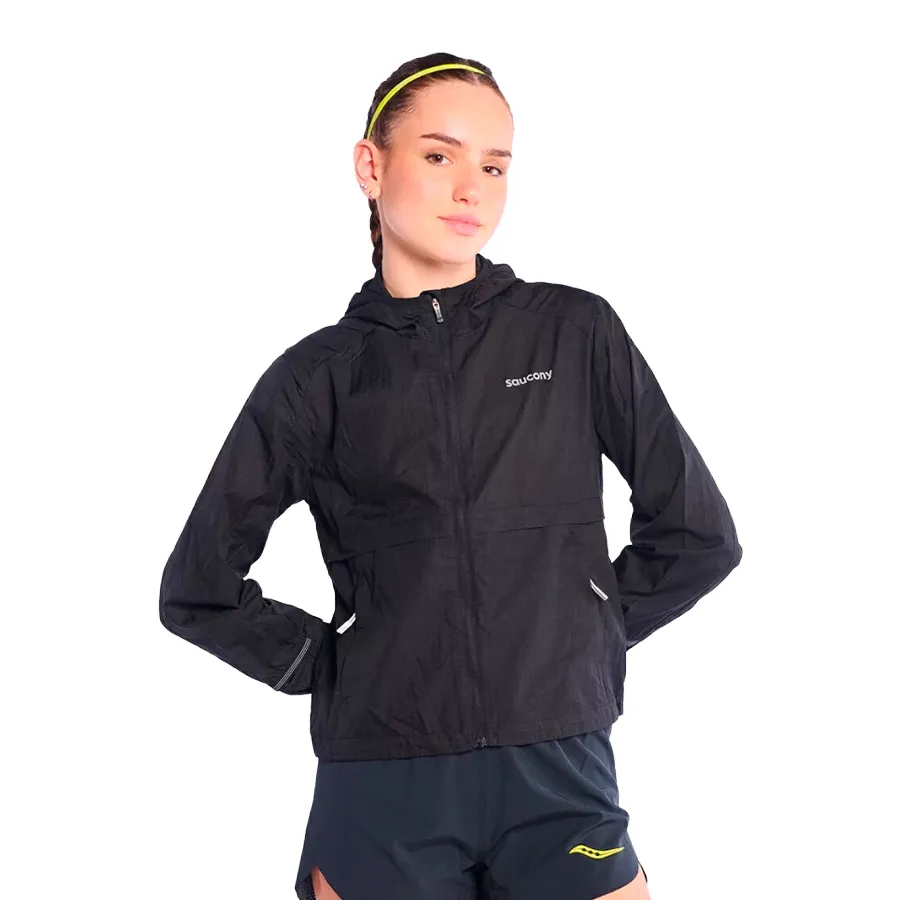 Imagen 9 de 10 de Campera Saucony Triumph Packaway-NEGRO
