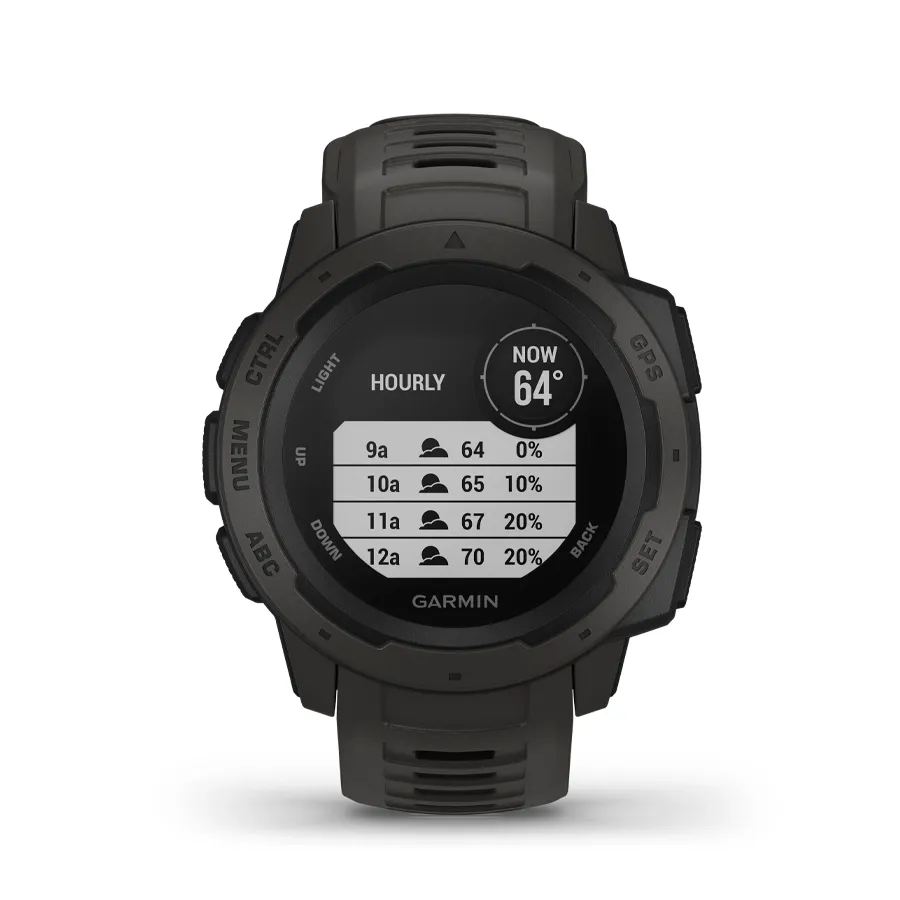 Imagen 2 de 11 de Garmin Reloj Instinct Tactical-NEGRO