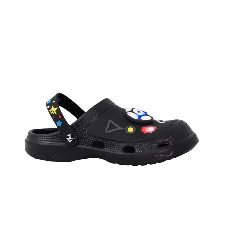 Imagen 0 de 4 de Sandalias Footy con luz-NEGRO/VERDE AGUA