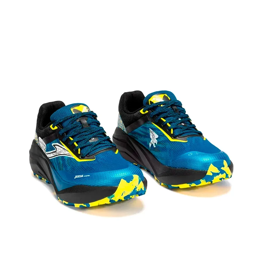 Imagen 1 de 5 de Zapatillas Joma Trail Kubor-AZUL/AMARILLO