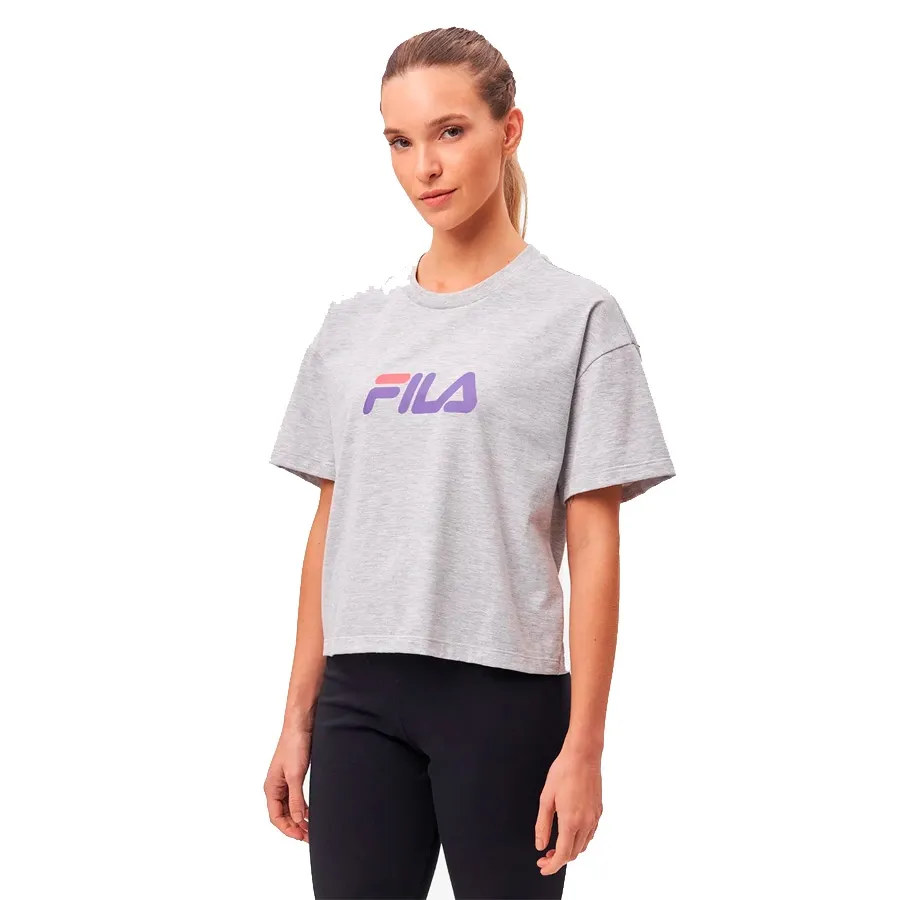 Imagen 1 de 4 de Remera Fila Journey-GRIS/ROSA