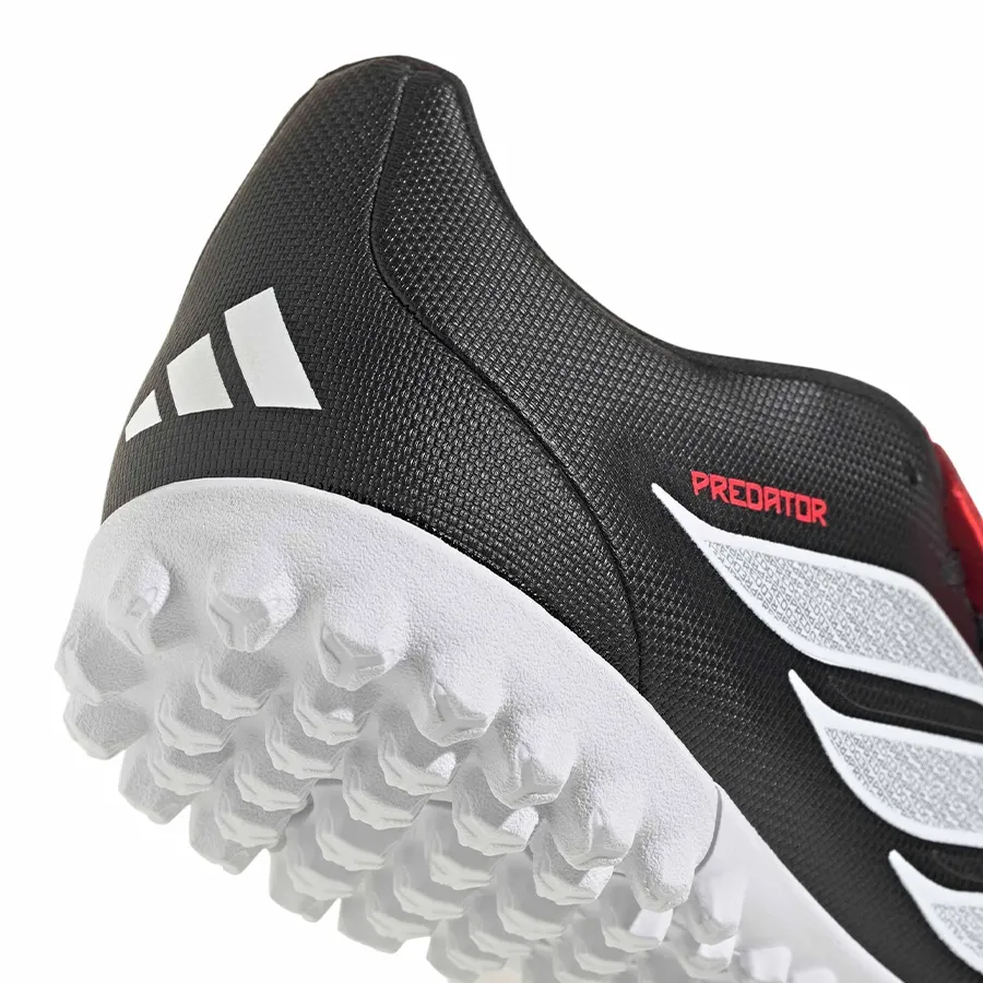 Imagen 6 de 7 de Botines adidas Predator Club Tf-NEGRO/BLANCO/ROJO