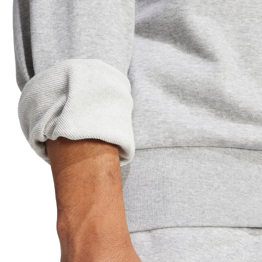 Imagen 5 de 6 de Buzo adidas Essentials Big Logo French Terry-GRIS/NEGRO