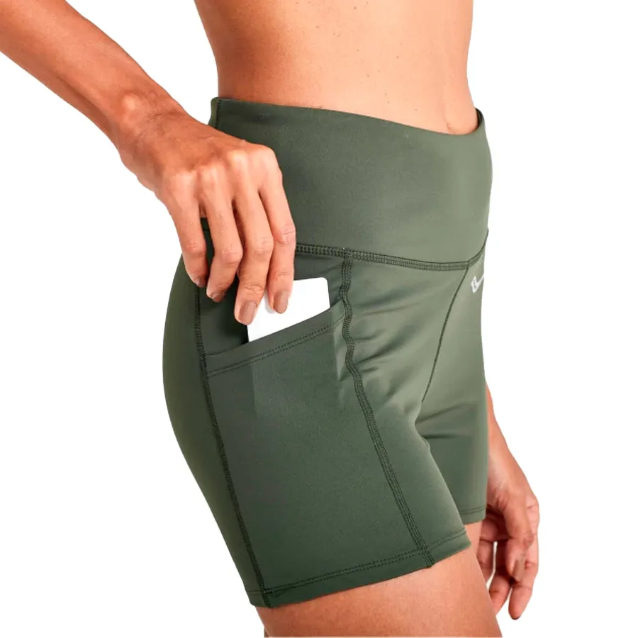 Imagen 3 de 6 de Calza Saucony Fortify 3"-VERDE MILITAR