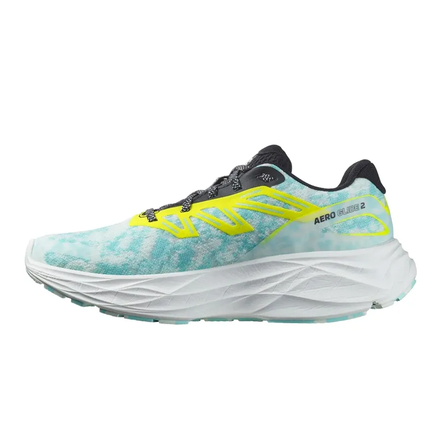Imagen 2 de 6 de Zapatillas Salomon Aero Glide 2-AQUA/AMARILLO