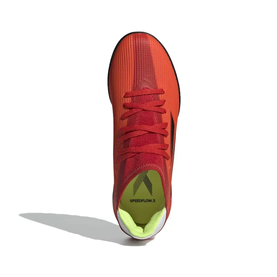 Imagen 1 de 7 de Botines adidas X Speedflow.3 Pasto sintético-ROJO/NEGRO/NARANJA