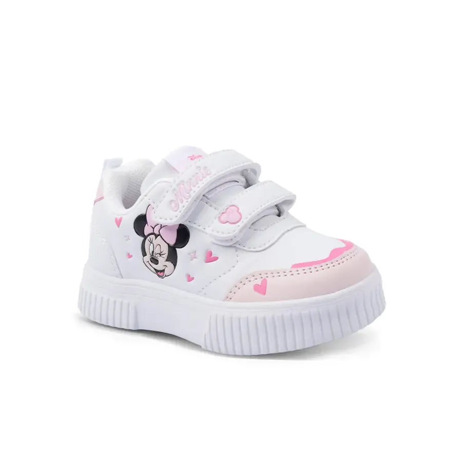 Imagen 1 de 2 de Zapatillas Footy Minnie Mouse-BLANCO/ROSA