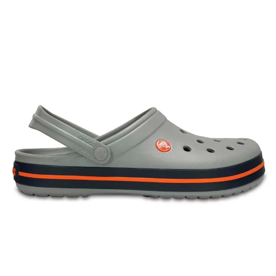 Imagen 0 de 4 de Ojotas Crocs Crocband-GRAFITO/MARINO/NARNJA