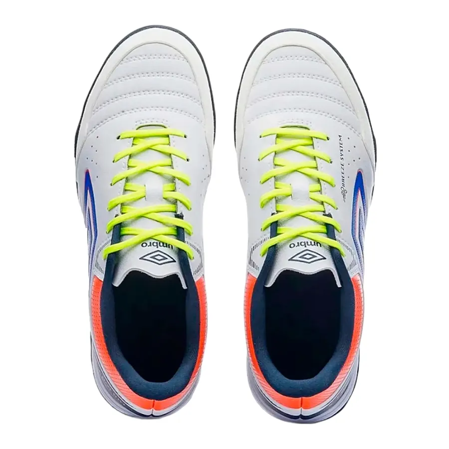 Imagen 2 de 7 de Botines Umbro X-Comfort Tf-BLANCO/AZUL/NARANJA