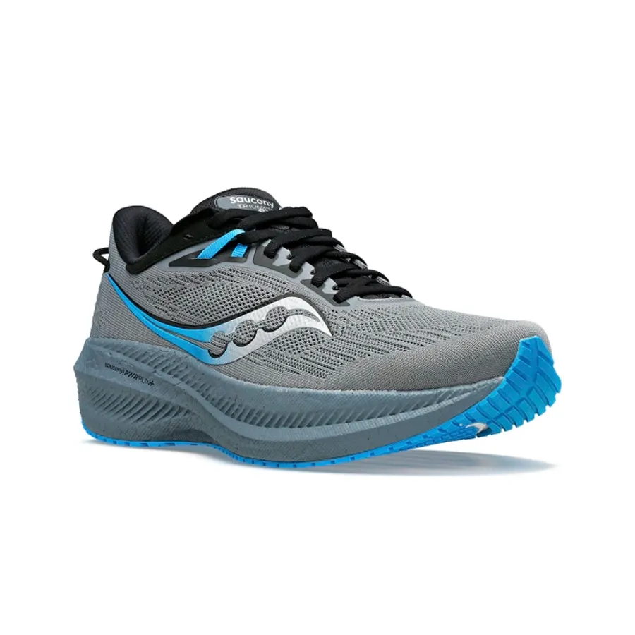 Imagen 1 de 5 de Zapatillas Saucony Triumph 21-GRIS/TURQUESA/NEGRO