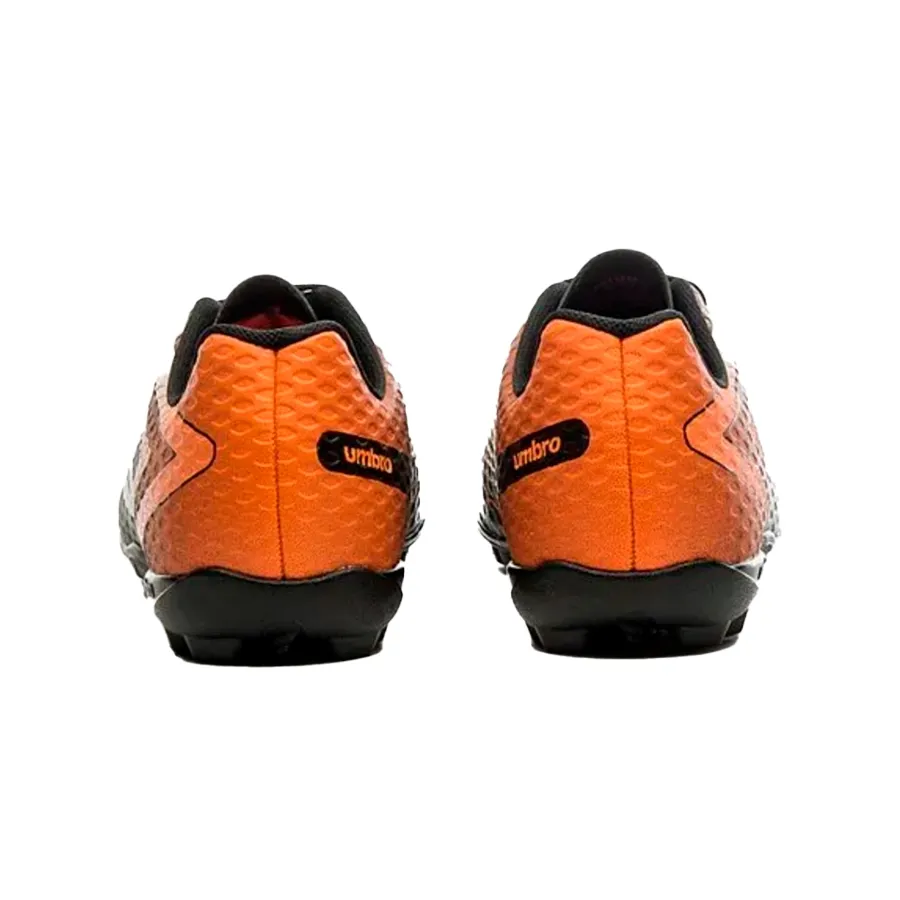 Imagen 3 de 5 de Botines Umbro Sintético Warskin-NEGRO/NARANJA/BLANCO